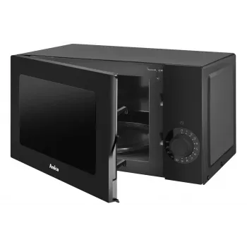 AMICA microonde AMGF17M2B con grill, 17L, 700W, nero