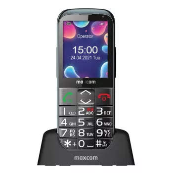 MAXCOM MM724L Comfort telefono cellulare 4G, nero