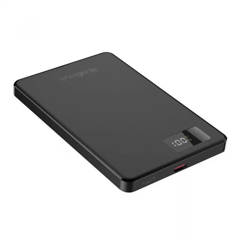 GEMBIRD PB05-WPC15M-LCD-01 Powerbank magnetica wireless 5000mAh 15W LCD nero