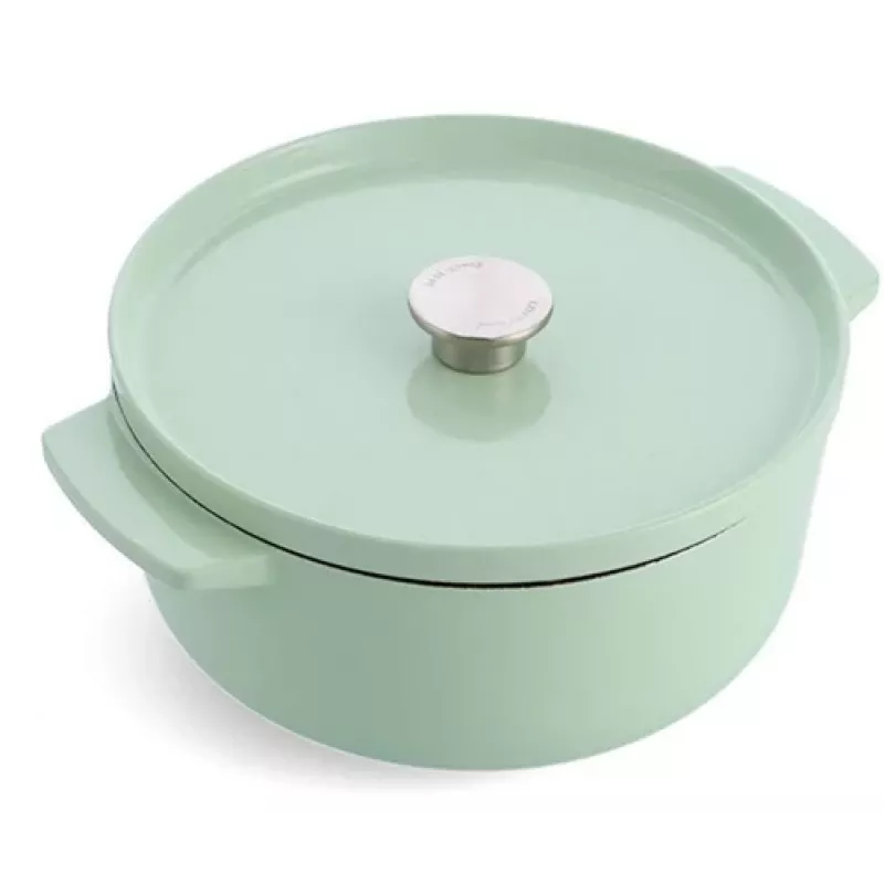 KitchenAid Brasiera in ghisa smaltata 26 cm, pistacchio