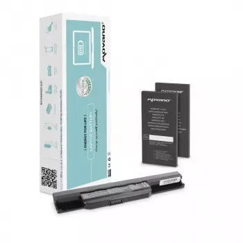 MOVANO batteria ricaricabile A32K53 per Asus K53S X53S X53U X54C - 4400 mAh (48 Wh)