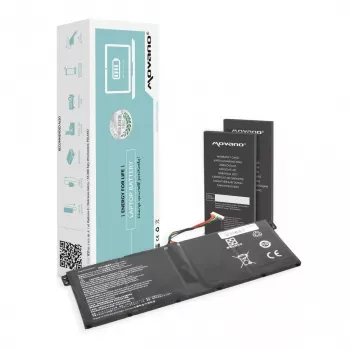 MITSU batteria ricaricabile AC14B3K AC14B7K AC14B8K per Acer E3-111 - 3600 mAh (55 Wh)