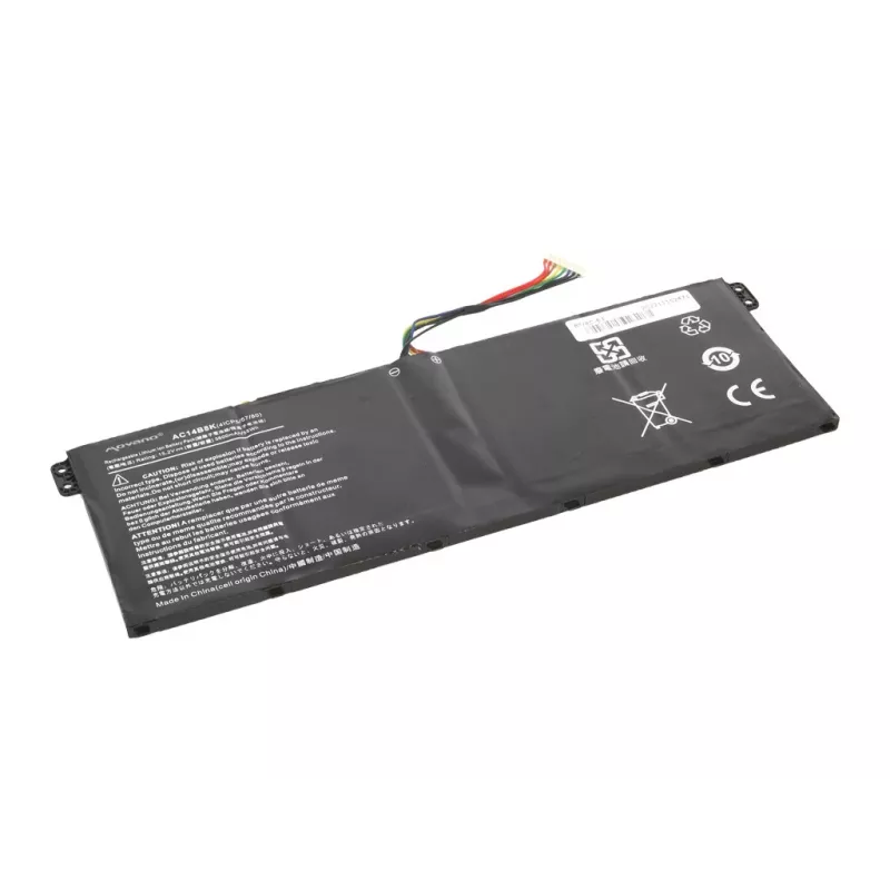 MITSU batteria ricaricabile AC14B3K AC14B7K AC14B8K per Acer E3-111 - 3600 mAh (55 Wh)