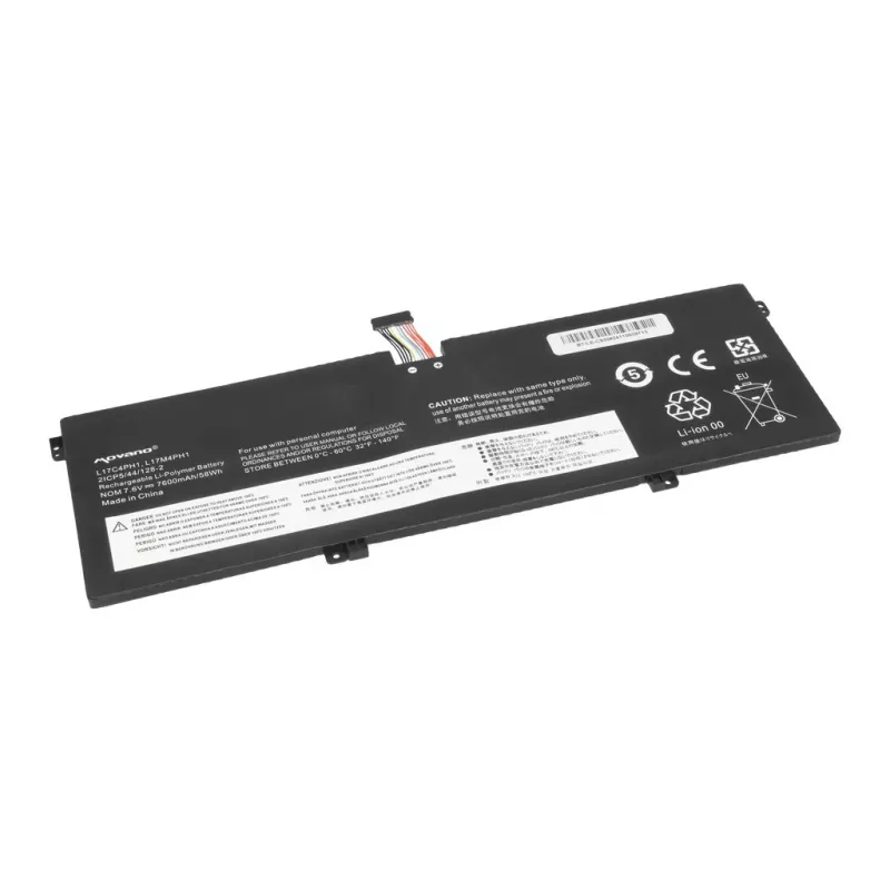 MOVANO Batteria ricaricabile L17C4PH1 per Lenovo Yoga C930-13IKB - 7600 mAh (58 Wh)