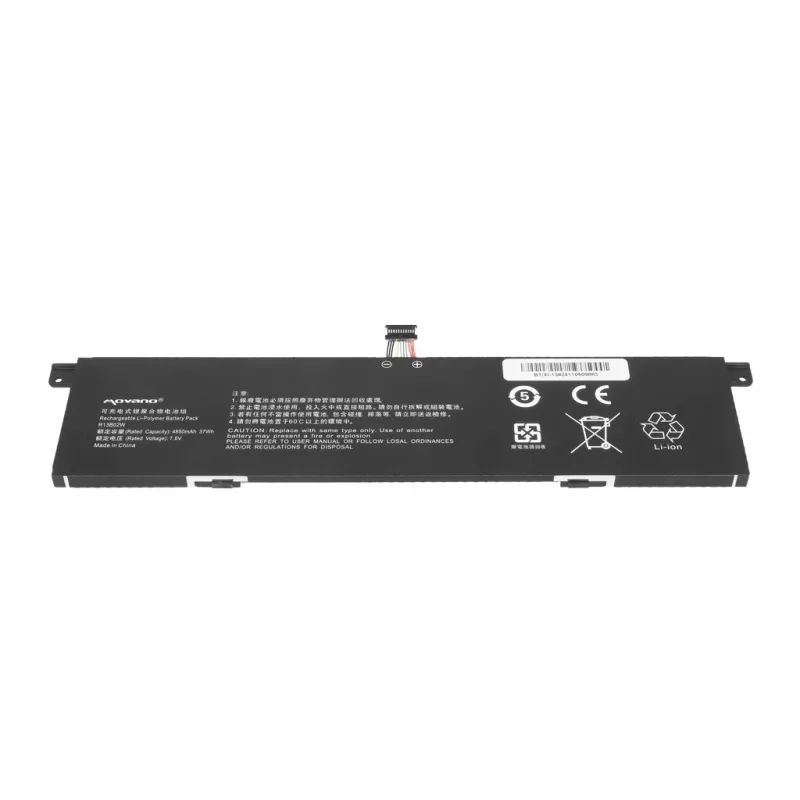 MOVANO Batteria ricaricabile per Xiaomi Mi Air 13.3 2018 - 4850 mAh (37 Wh)
