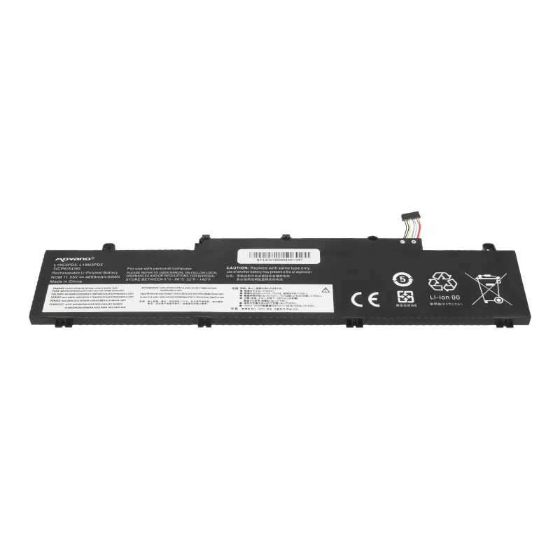 Batteria ricaricabile MOVANO L19M3PD5 L19C3PD5 L19D3PD5 per Lenovo ThinkPad E14 E15 Gen2 Gen3 Gen4 - 4650 mAh (54 Wh)