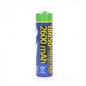 GEMBIRD batteria ricaricabile 3,7V Li-Ion 18650 2600mAh