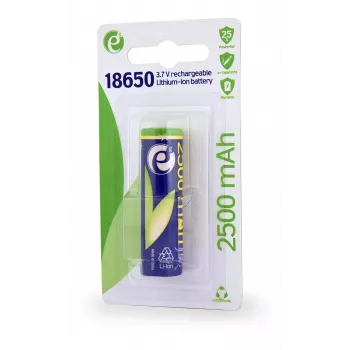 GEMBIRD batteria ricaricabile 3,7V Li-Ion 18650 2500mAh