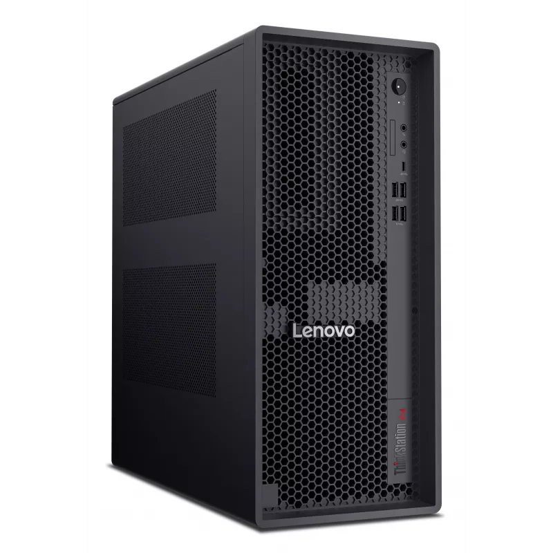 Lenovo ThinkStation P4 30KN003AGE Desktop PC, AMD Ryzen 7 PRO 9745, 32GB DDR5, 512GB SSD, Windows 11 Pro