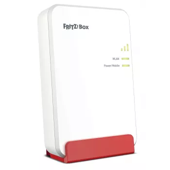 FRITZ!Box 6860 5G v2 router mobile 5G/4G con Wi-Fi 6 dual-band, LAN Gigabit, base DECT