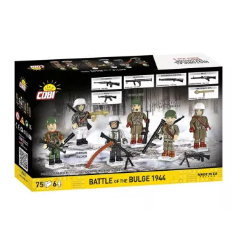 COBI Small Army Battle of the Bulge 1944 set di costruzioni, 75 pezzi, 1 soldato US