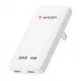 Verbatim Slim GaN Charger 2 Port 65W (EU/UK/US) bianco