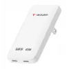 Verbatim Slim GaN Charger 2 Port 65W (EU/UK/US) bianco