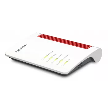 FRITZ! Box 5630 bianco router DSL/VDSL Dual-Band Wi-Fi 6 con base DECT, Gigabit Ethernet, USB 2.0, slot SFP