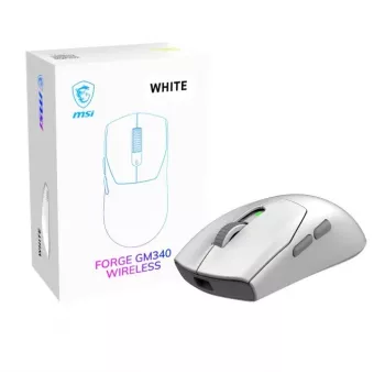 MSI Forge GM340 mouse gaming wireless bianco