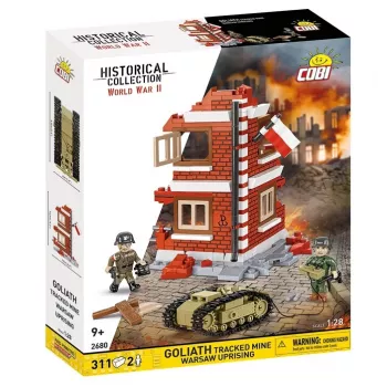 COBI Historical Collection Goliath mina cingolata, Rivolta di Varsavia, 1:28, 311 pezzi