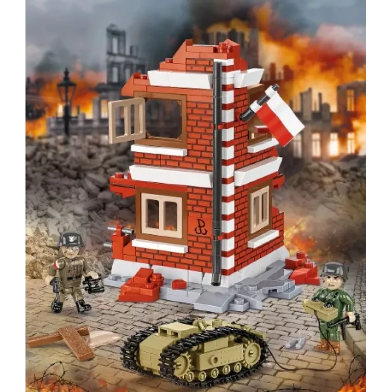 COBI Historical Collection Goliath mina cingolata, Rivolta di Varsavia, 1:28, 311 pezzi