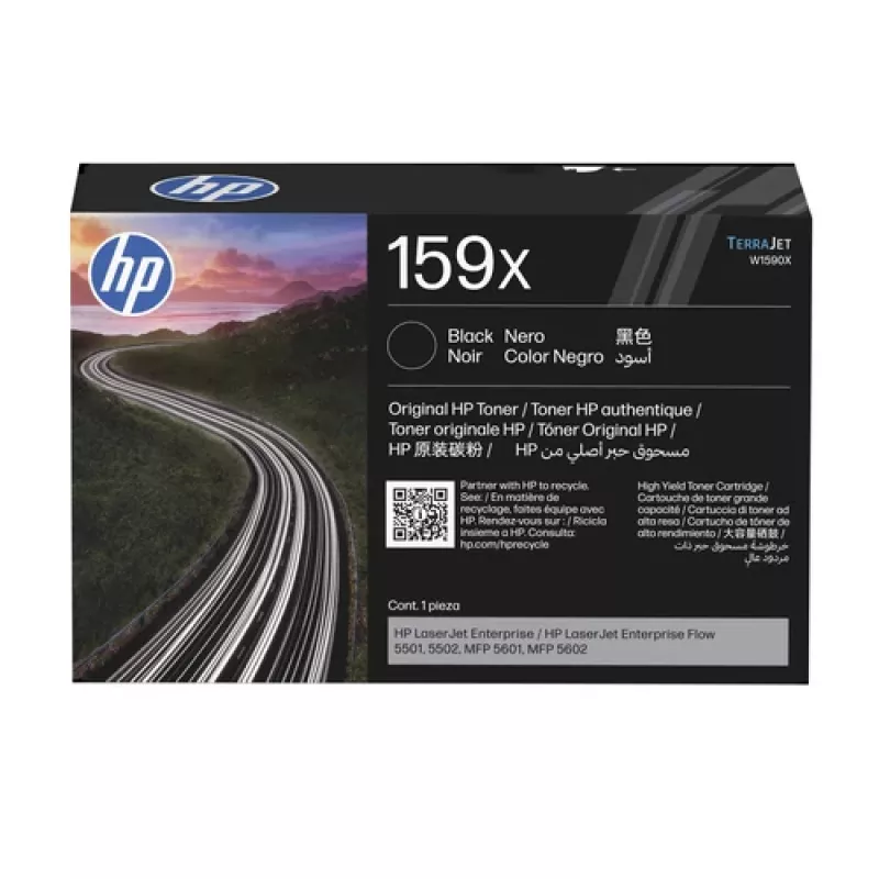 HP 159X cartuccia toner Original LaserJet nero ad alto rendimento