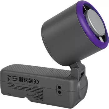 Verbatim Cool'n' Go Ice Touch Pro ventilatore portatile grigio/viola