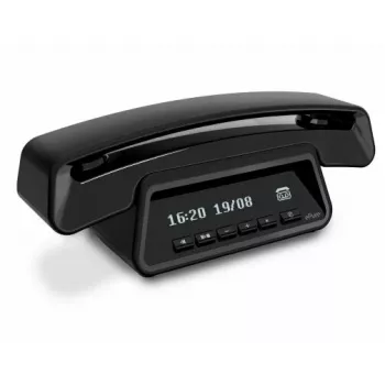 Alcatel ePure Premium telefono cordless DECT con segreteria telefonica, nero