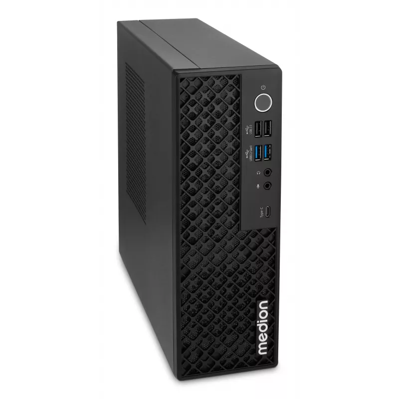 Medion 10026214 PICOWORX T80III MD340101 mini-PC, Intel Processor N100, 16GB RAM, 512GB SSD, Windows 11 Pro, Wi-Fi 6, nero