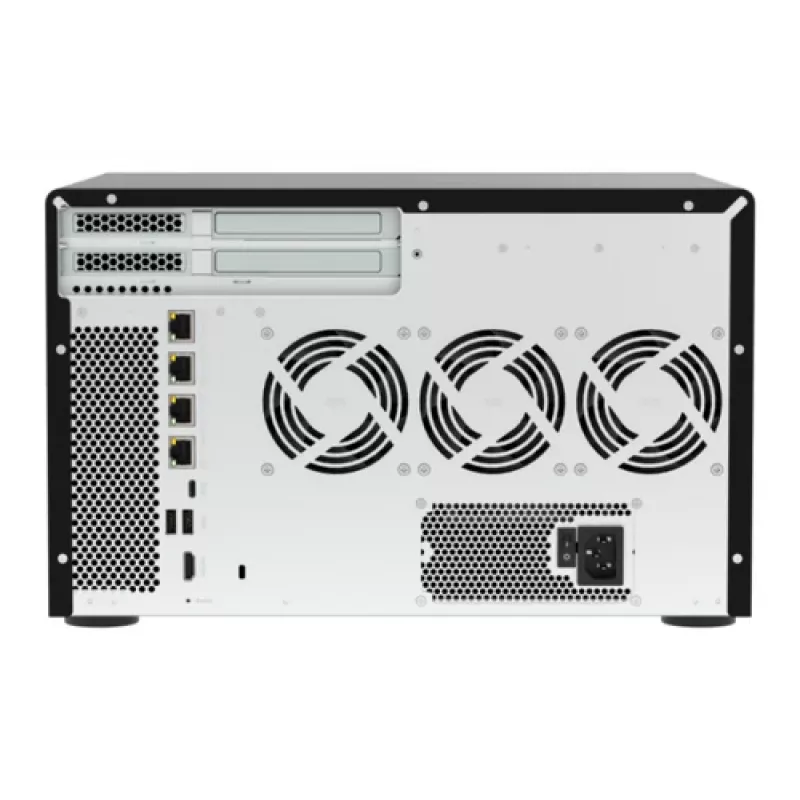 NAS QuTS hero a 12 bay QNAP TVS-h1277AX-R5-16G, 8x 3.5 SATA + 4