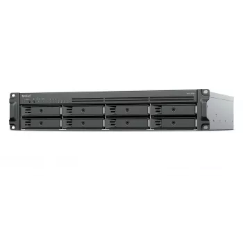 Synology RackStation RS1226RP+ server NAS rackmount 2U 8 vani con doppio alimentatore ridondante