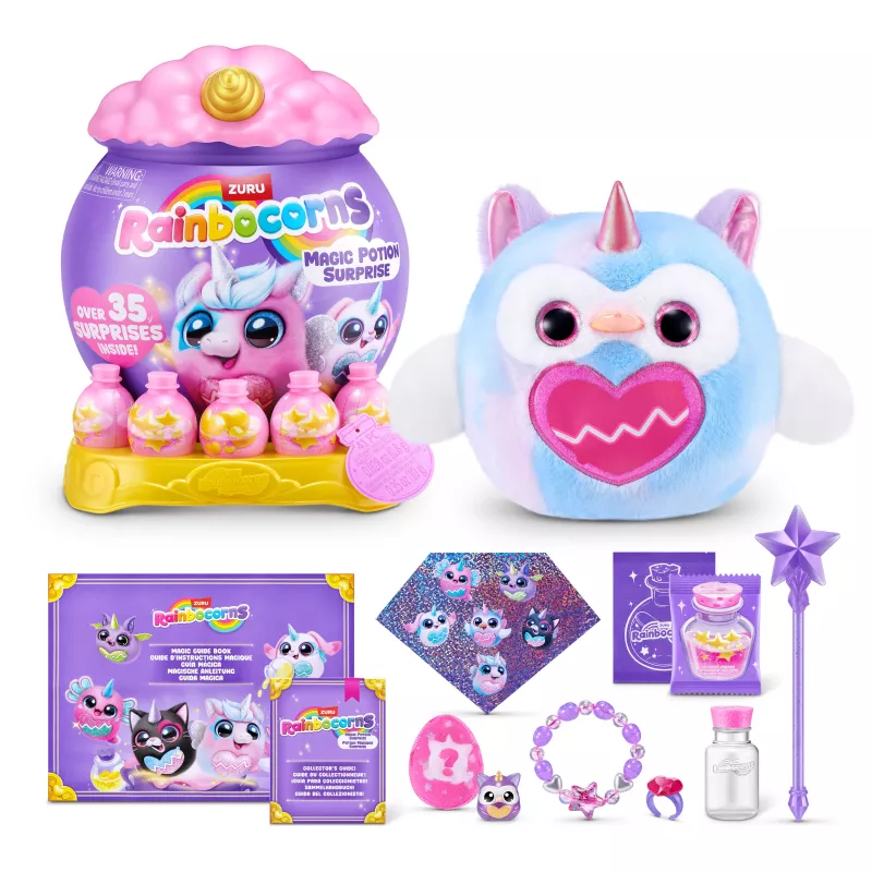 Zuru Rainbocorns Magic Potion Surprise Series 1 Peluche da collezione assortito