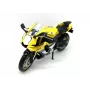 PULIO Moto MSZ 1/12 Yamaha YZF-R1 Modellino die-cast giallo