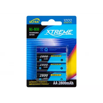 BLOW batteria ricaricabile R6 NiMH AA 2800mAh XTREME confezione da 4