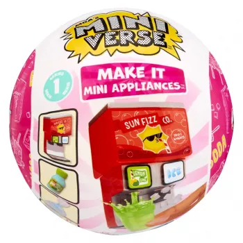 MGA Miniverse Make It Mini Soda Dispenser Diner Series 1 set fai-da-te in miniatura