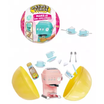 MGA Miniverse Make It Mini macchina per espresso set da costruzione fai-da-te da collezione