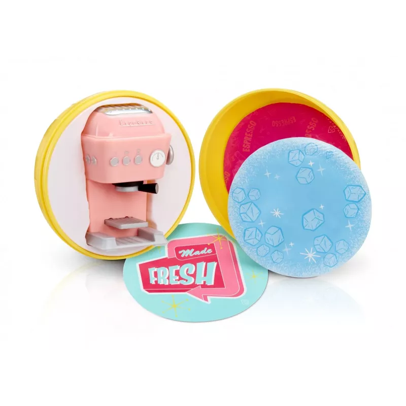 MGA Miniverse Make It Mini macchina per espresso set da costruzione fai-da-te da collezione