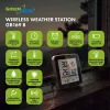 GREENBLUE GB169 B stazione meteo radio con display a colori e sensore esterno