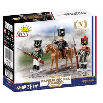COBI KLOCKI Napoleonic Era soldati mattoncini minifigure