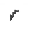 Edbak GDV121 supporto da scrivania per monitor, 10-29 pollici, VESA 75/100, nero