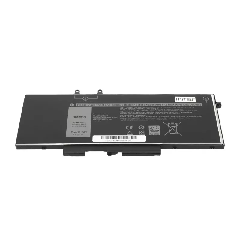 MITSU batteria ricaricabile Dell Latitude 3HWPP 5401 5410 5501 - 4100 mAh (62 Wh)