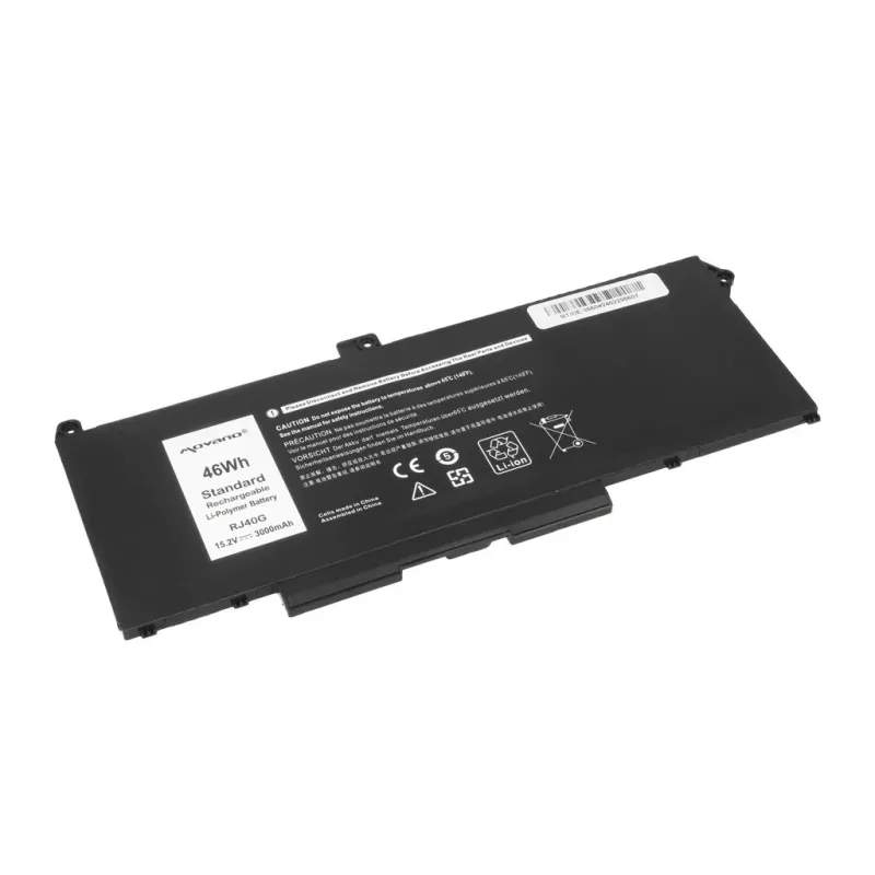 Batteria ricaricabile MITSU RJ40G per Dell Latitude 5520 5420 Precision 3560 - 3000 mAh (46 Wh)