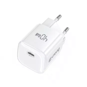 CRONG NEO GaN 40W USB-C PD 3.2 Caricabatterie da parete con AVS - Bianco