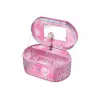 PULIO Scatola musicale ovale - Gatto ballerina Pecoware