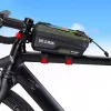 WILDMAN GX200 Borsa da telaio per bici con supporto telefono, Verde