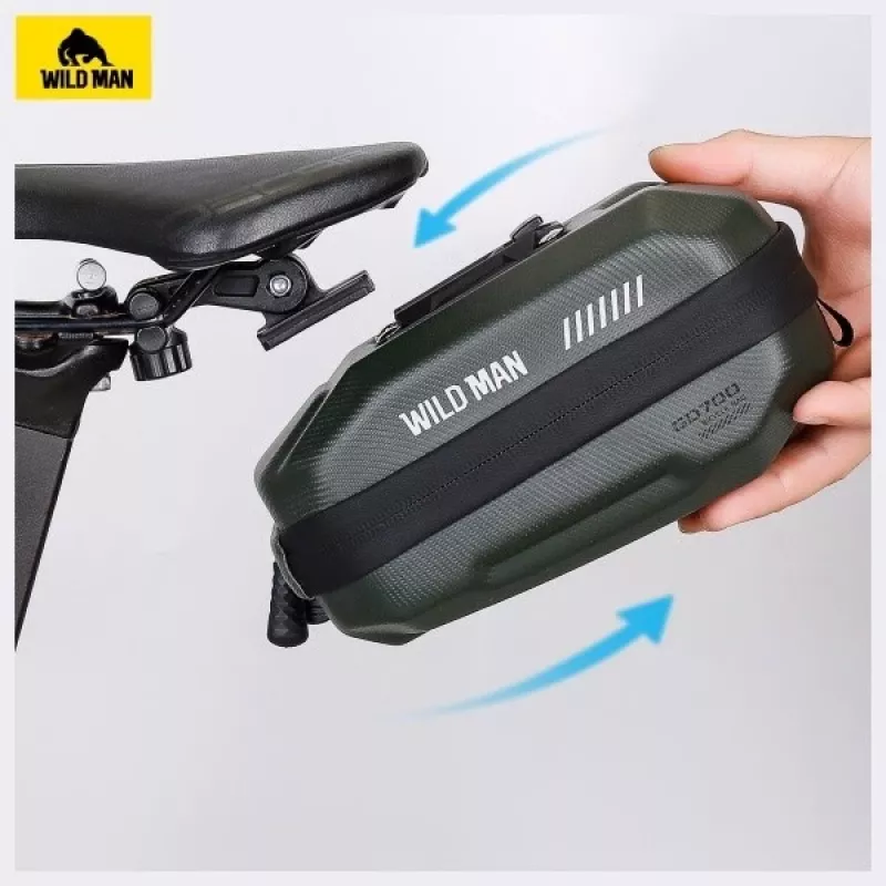 WILDMAN GD700 Borsa da sella per bici Verde