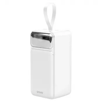Savio BA-15 Powerbank 50000 mAh Bianco