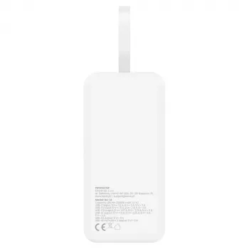 Savio BA-15 Powerbank 50000 mAh Bianco