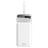 Savio BA-15 Powerbank 50000 mAh Bianco