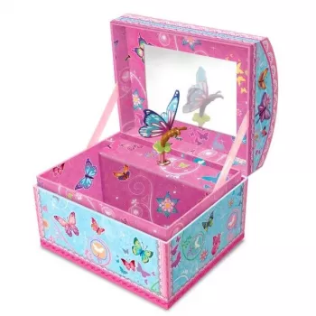 PULIO Pecoware Baule scatola musicale - Farfalle 2