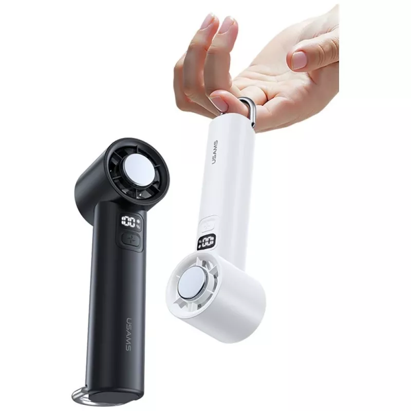 USAMS ventilatore portatile a raffreddamento a ghiaccio 2000mAh bianco
