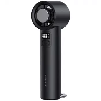 USAMS ventilatore portatile a raffreddamento a ghiaccio 2000mAh, nero
