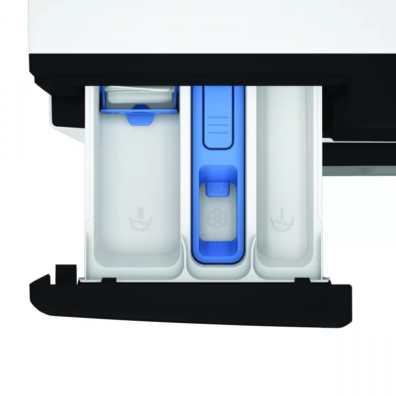 Whirlpool WAM762WBBPL lavatrice 7 kg 1200 giri/min con tecnologia 6th Sense, FreshCare+, Clean+, 14 programmi, display LED, sicurezza bambini, partenza ritardata, classe energetica C, bianco