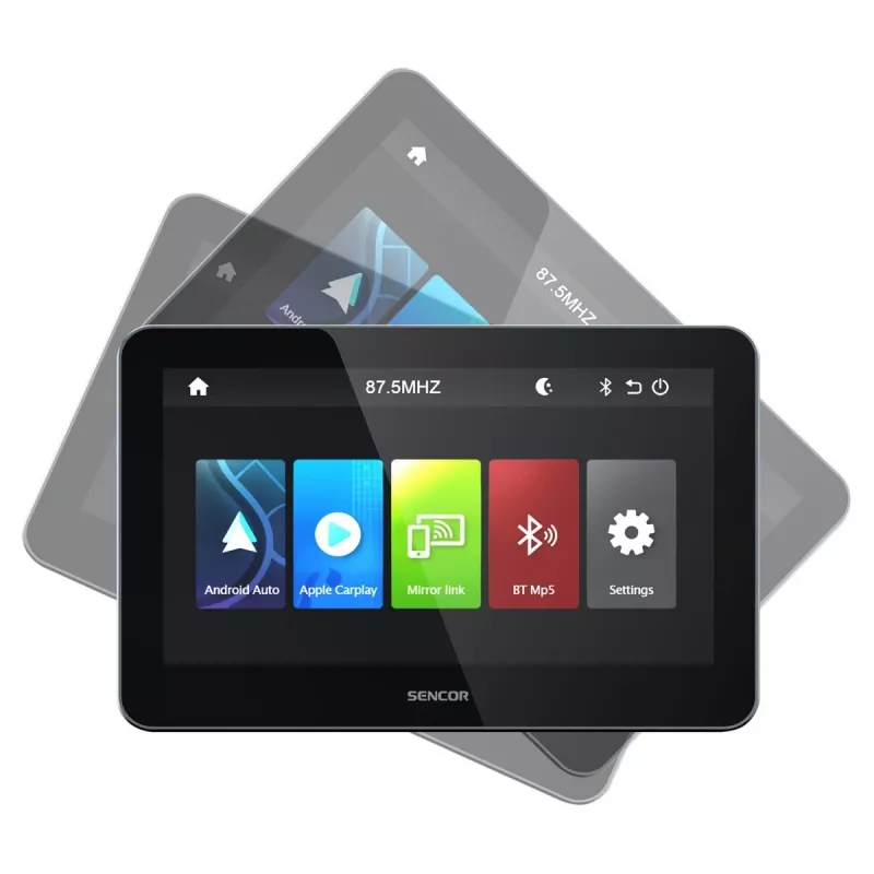 Ricevitore multimediale 2-DIN SENCOR SCT M760BWT 7